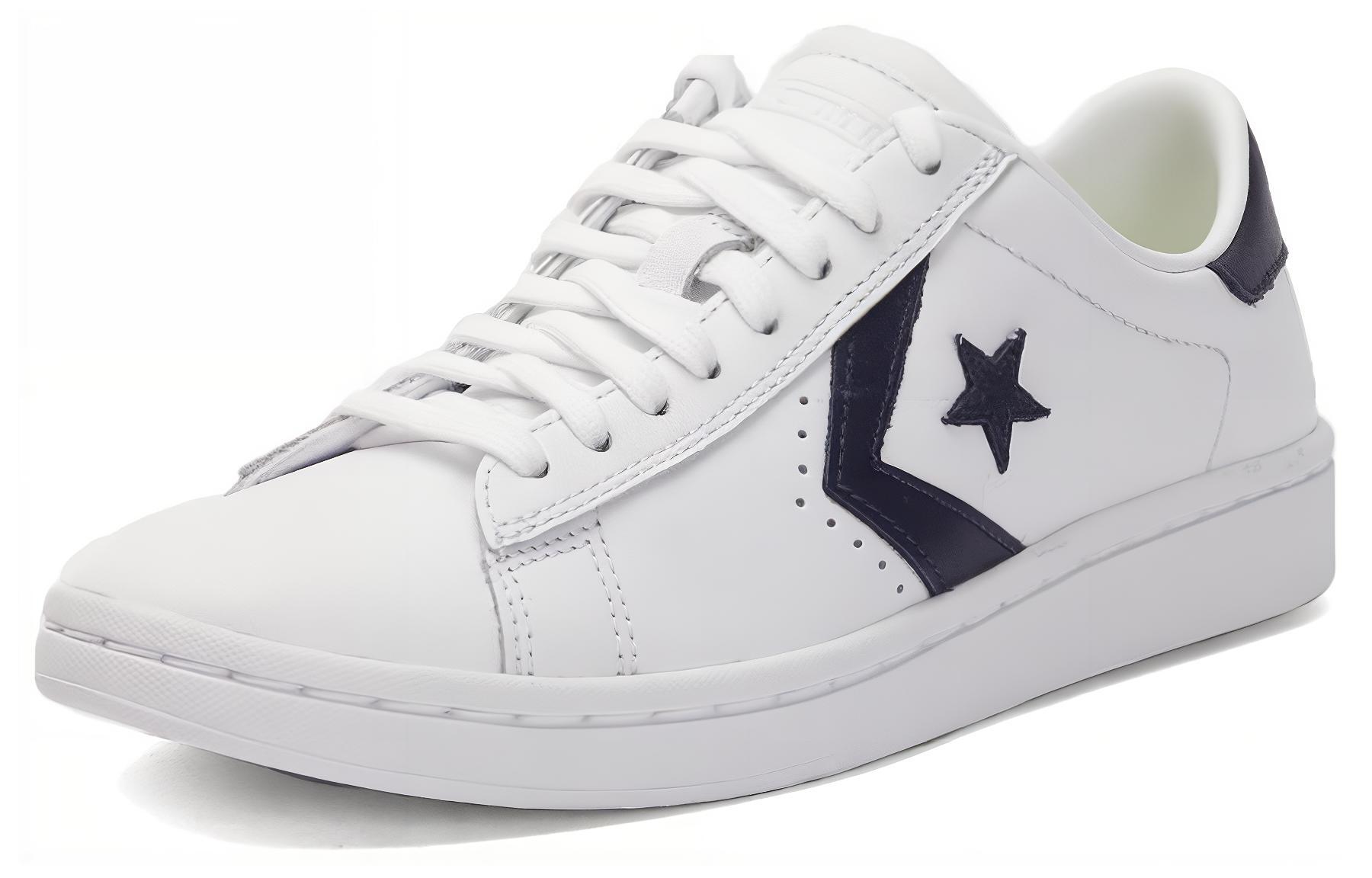 Order 匡威 Cons Pro 皮革低筒籃球鞋 女款 白黑