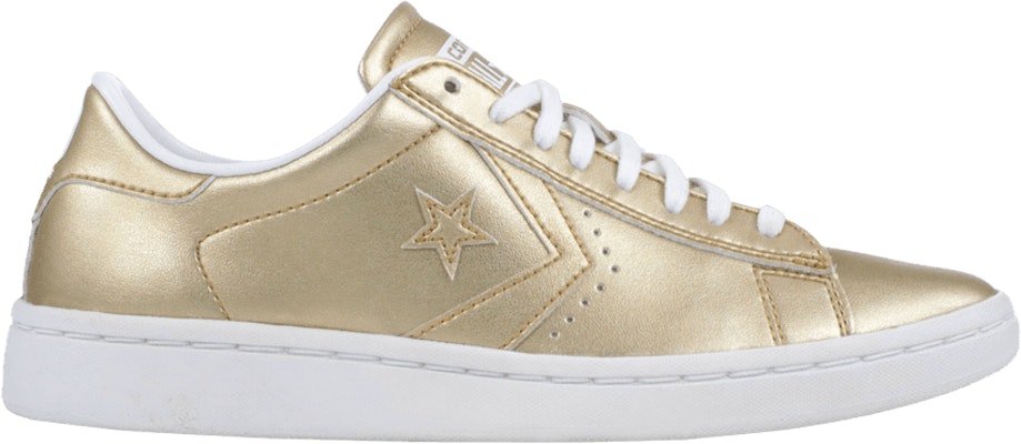 (W) Converse Pro Leather Low '淺金色' 555946C Buy (W) Converse Pro Leather Low '淺金色' 555946C