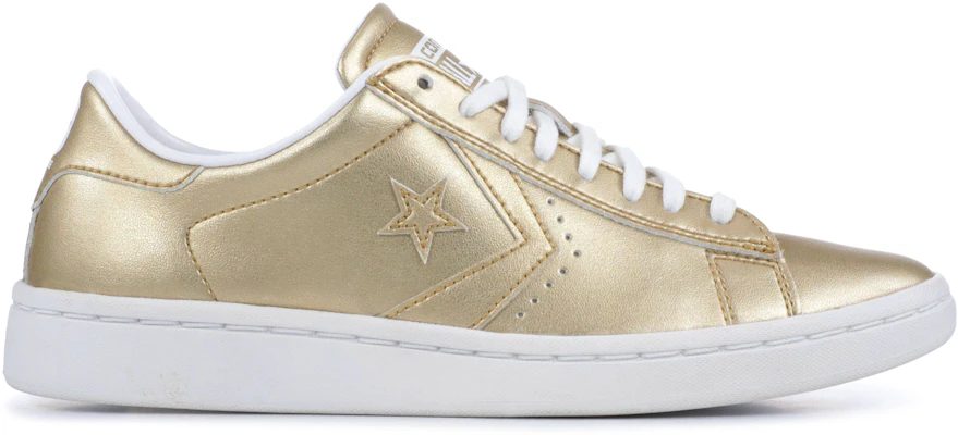 (W) Converse Pro Leather Low '淺金色' 555946C Buy (W) Converse Pro Leather Low '淺金色' 555946C