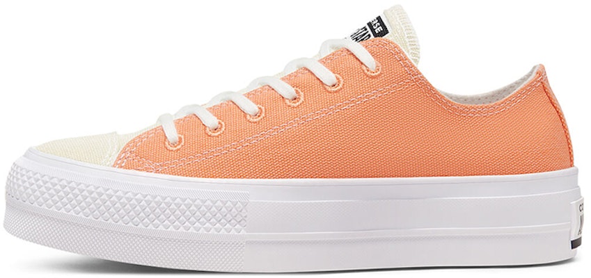(Women) Converse Renew Cotton Chuck Taylor All Star Platform Low 'Fuel Orange' 567855C Buy (Women) Converse Renew Cotton Chuck Taylor All Star Platform Low 'Fuel Orange' 567855C