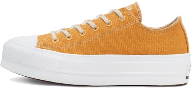 (W) Converse Renew Cotton Chuck Taylor All Star Plataforma Baja 'Amarillo Girasol' 567104C Buy (W) Converse Renew Cotton Chuck Taylor All Star Plataforma Baja 'Amarillo Girasol' 567104C