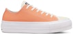 (W) Converse Renew Cotton Chuck Taylor All Star Platform Rendah 'Fuel Orange' 567855C