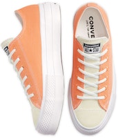 (W) Converse Renew Cotton Chuck Taylor All Star Platform Low 'Fuel Orange' Wanita 567855C Lookbook (W) Converse Renew Cotton Chuck Taylor All Star Platform Low 'Fuel Orange' Wanita 567855C