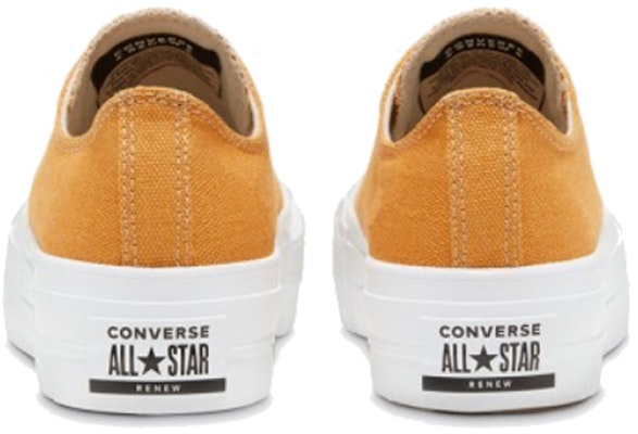 (W) 匡威再生棉All Star低帮厚底 '向日葵金' 女鞋 567104C Shop (W) 匡威再生棉All Star低帮厚底 '向日葵金' 女鞋 567104C