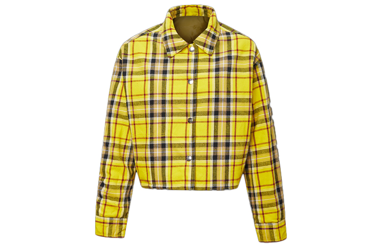 (Women) Converse Reversible Shirt Jacket Yellow 10019436-A03