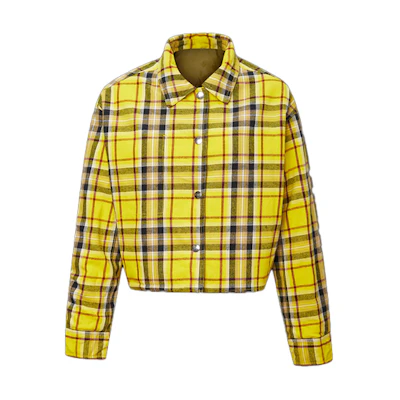 (Women) Converse Reversible Shirt Jacket Yellow 10019436-A03