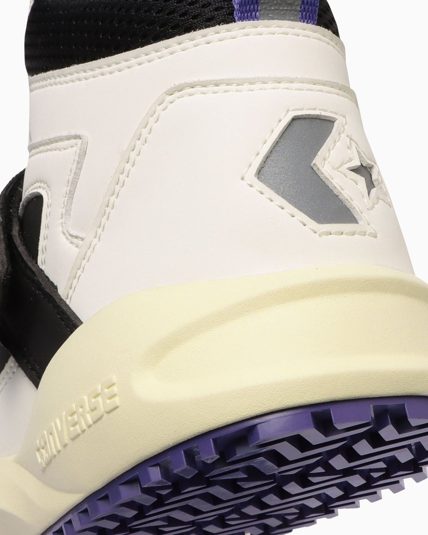 Converse Run 'N Slam PS Sneakers White/Black/Plum 圖 7