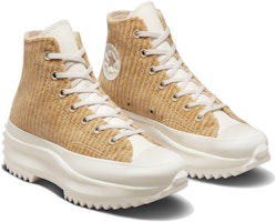 Converse Run Star Hike 防滑耐磨 高筒 帆布鞋 女款 棕黃色 Lookbook Converse Run Star Hike 防滑耐磨 高筒 帆布鞋 女款 棕黃色