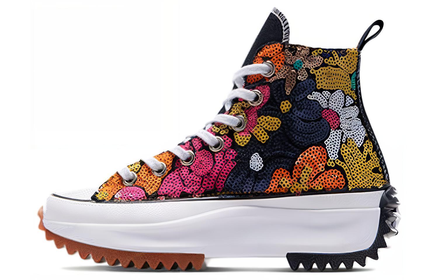 (Women) Converse Run Star Hike High 'Black Pink' A08781C