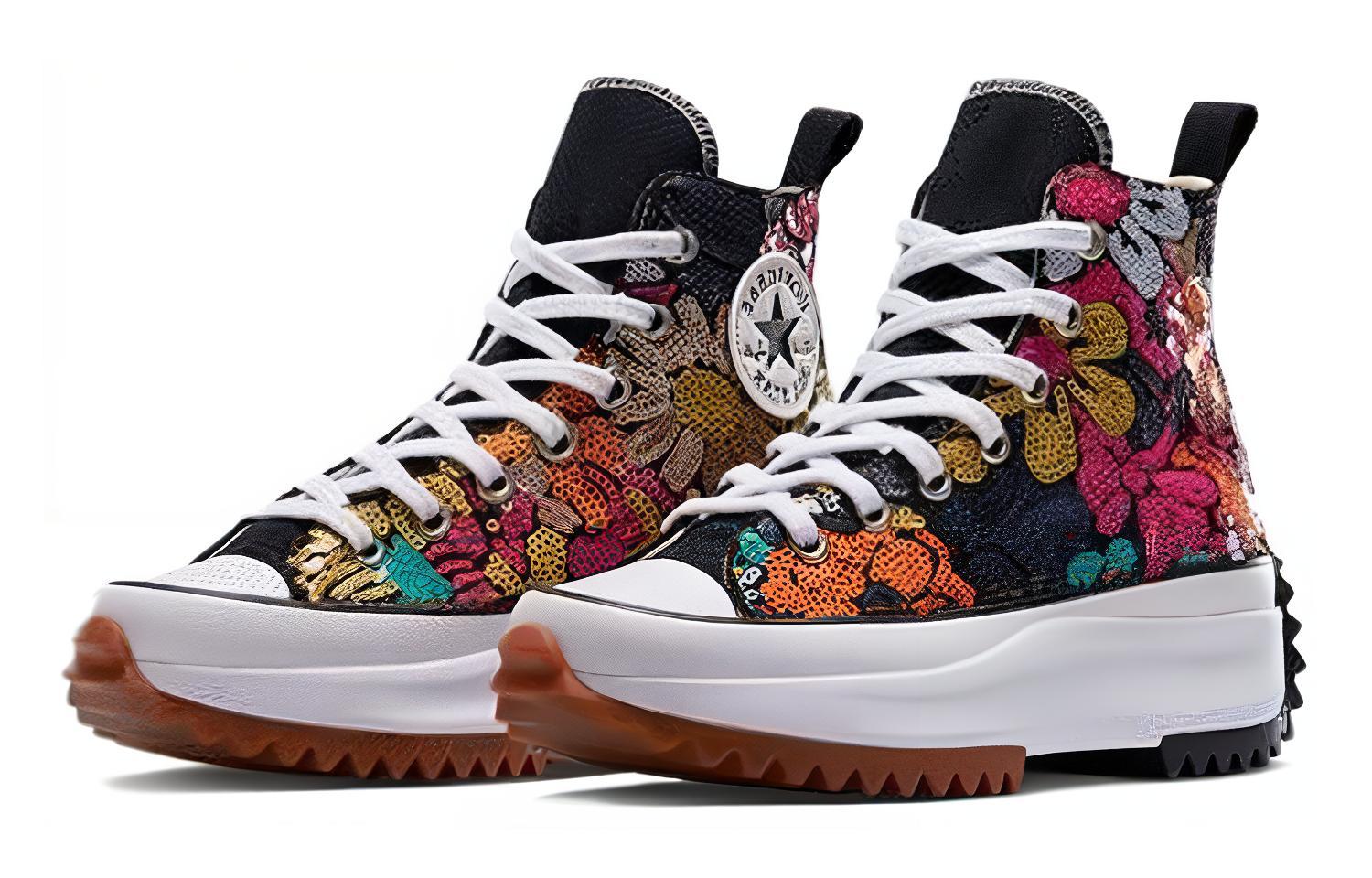 Lookbook (W) 컨버스 런스타 하이크 블랙핑크 (Converse Run Star Hike Black Pink) A08781C