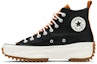 Lookbook (W) Converse Run Star Hike High 'Hitam Saffron Kuning' 568649C
