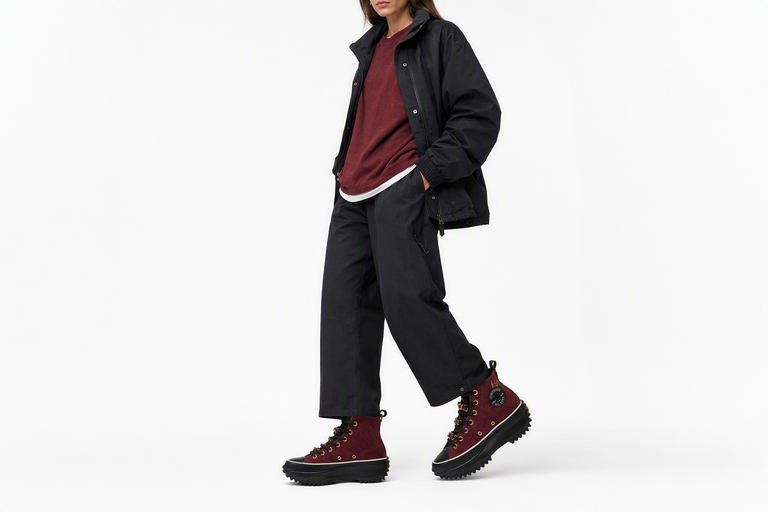 Order (W) 匡威 Run Star Hike 高帮‘深波尔多’ 573065C