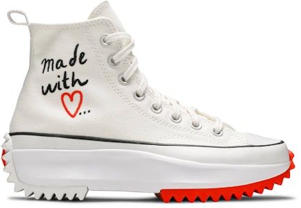 (W) 컨버스 런스타 하이크 하이 "러브 에디션" (화이트) 571874C Buy (W) 컨버스 런스타 하이크 하이 "러브 에디션" (화이트) 571874C