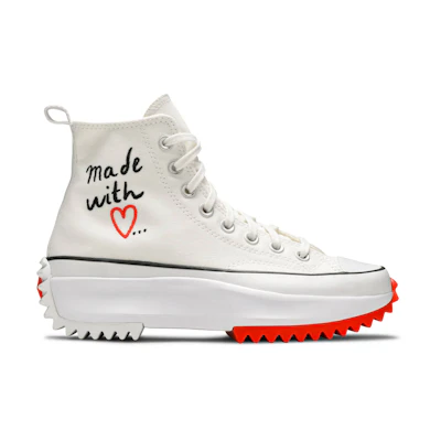 (W) Converse Run Star Hike High 'Made With Love - White'