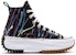 (W) Converse Run Star Hike High 'Splatter Paint - Hitam' 571872C