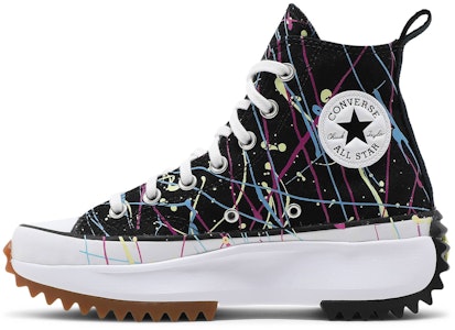 (女款)Converse Run Star Hike 高筒「飛濺彩漆 - 黑色」571872C Lookbook (女款)Converse Run Star Hike 高筒「飛濺彩漆 - 黑色」571872C