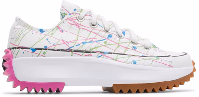 (Women) Converse Run Star Hike Low 'Splatter Paint - White' 571873C (Women) Converse Run Star Hike Low 'Splatter Paint - White' 571873C
