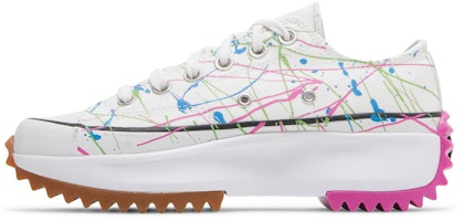 (W) 匡威Run Star Hike低帮“飞溅白色漆” 571873C Lookbook (W) 匡威Run Star Hike低帮“飞溅白色漆” 571873C