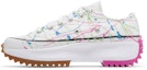 Lookbook (W) Converse Run Star Hike Low 'Splatter Paint - Putih' 571873C