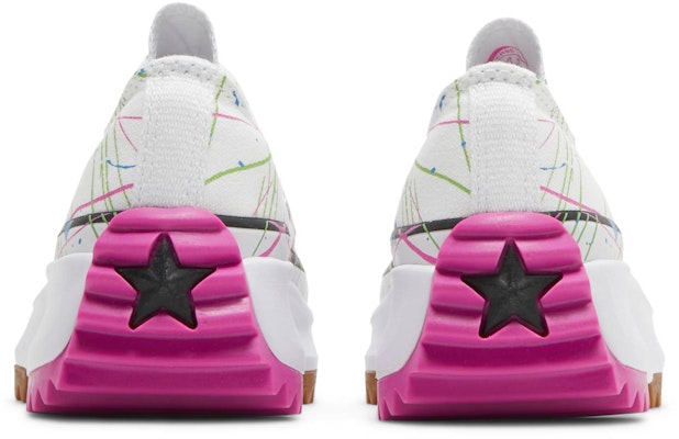 (Women) Converse Run Star Hike Low 'Splatter Paint - White' 571873C Details for (Women) Converse Run Star Hike Low 'Splatter Paint - White' 571873C