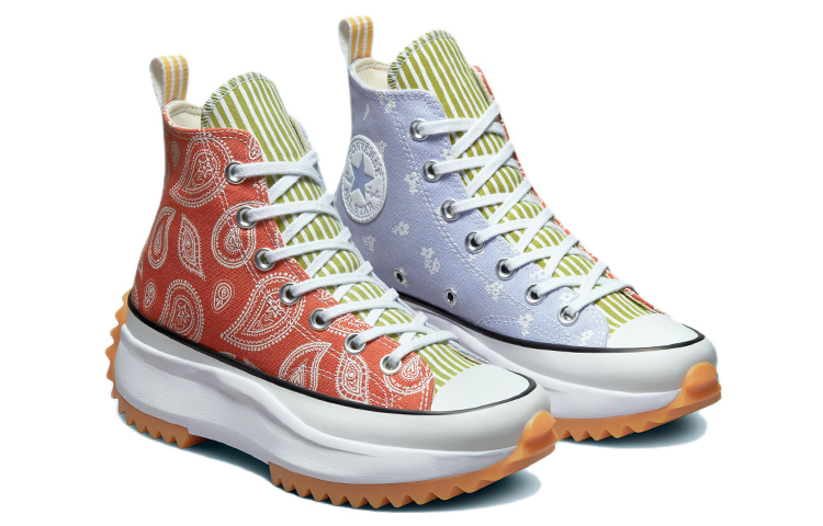 Lookbook (W) Converse Run Star Hike Platform High ''Floral et Paisley'' A03296C