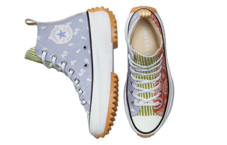 Shop (W) Converse Run Star Hike Platform High ''Floral et Paisley'' A03296C