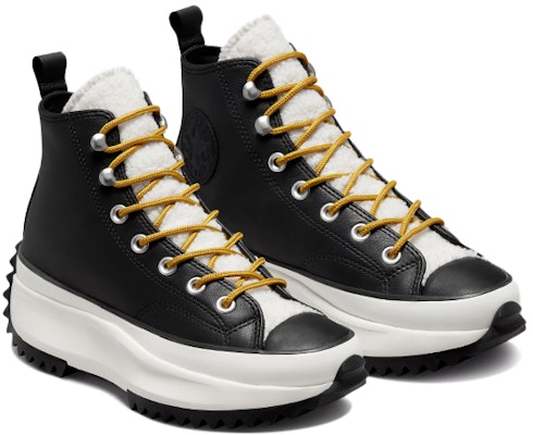 (Women) Converse Run Star Hike Platform High 'Sherpa - Black Egret' 573110C Lookbook (Women) Converse Run Star Hike Platform High 'Sherpa - Black Egret' 573110C