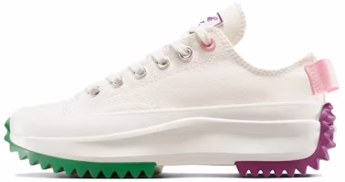 (Women) Converse Run Star Hike Platform Low-Top Canvas Shoes White Casual Sneakers A14271C (Women) Converse Run Star Hike Platform Low-Top Canvas Shoes White Casual Sneakers A14271C