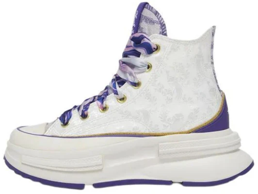 (W) Converse Run Star Legacy CX Alte Tela Sneakers Bianche Viola A13350C Buy (W) Converse Run Star Legacy CX Alte Tela Sneakers Bianche Viola A13350C