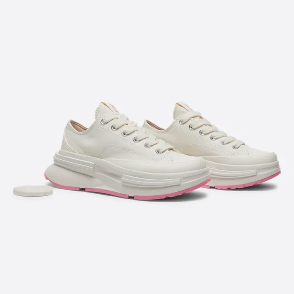 (W) Converse Run Star Legacy CX OX White  Casual Shoes White color