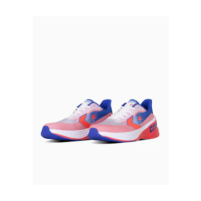 Converse Run Star Motion Slash Sneakers White/Red/Blue