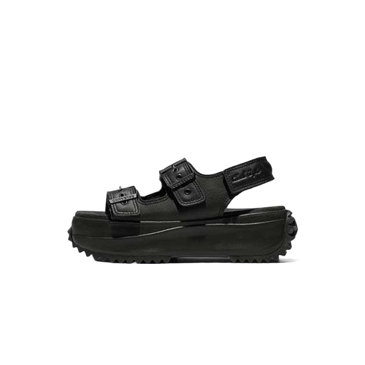 (Women) Converse Run Star Platform Flat Rubber Slide Sandals Women. A20645C