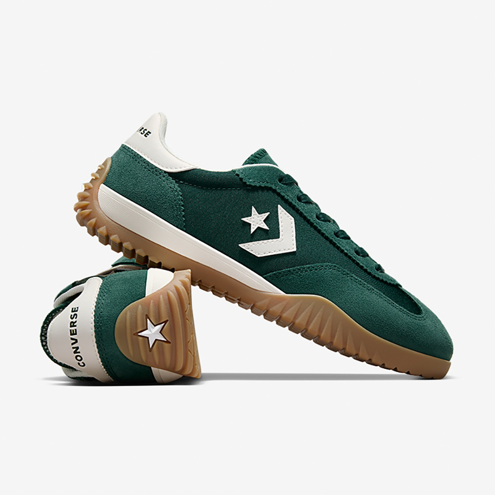 Shop Converse Run Star Trainer OX Casual Shoes Green A13359C