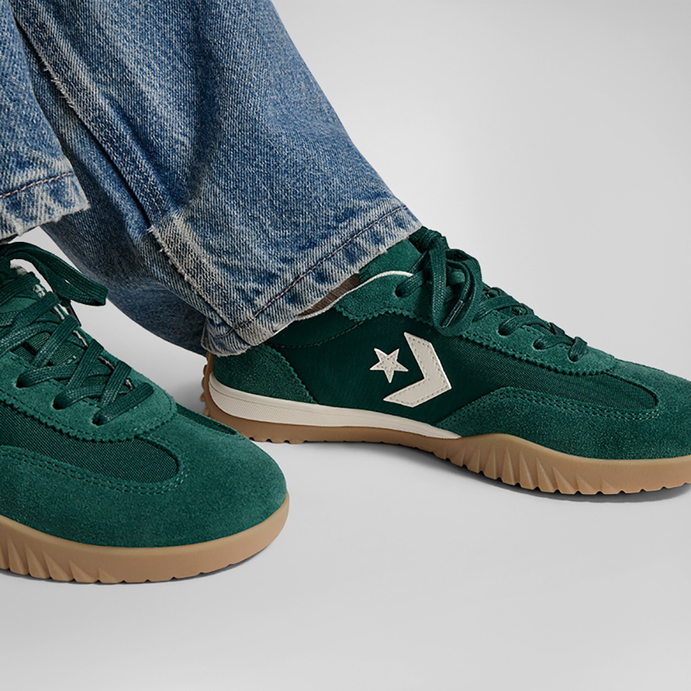 Sizing Converse Run Star Trainer OX Casual Shoes Green A13359C