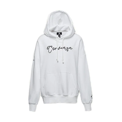 (Women) Converse Script Pullover PO Hoodie Stylish Casual Sweatshirt 10019176102