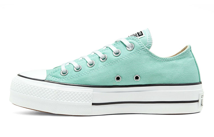 Buy (W) Converse Seasonal Color Platform Chuck Taylor All Star Sole Tebal Hijau Peppermint 'Hijau Putih' Sneakers 566758C