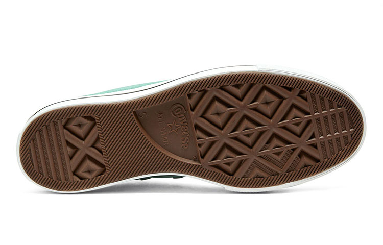 (W) Converse Seasonal Color Platform Chuck Taylor All Star Thick Sole Peppermint Green Sneakers 'Green White' 圖 6