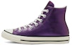 Buy (W) 컨버스 척테일러 올스타 하이탑 샤이니 메탈릭 퍼플 가죽 565824C