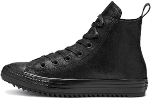 (Women) Converse Space Mountain Hiker Chuck Taylor All Star High Top Suede Samurai 'Black' 566111C (Women) Converse Space Mountain Hiker Chuck Taylor All Star High Top Suede Samurai 'Black' 566111C