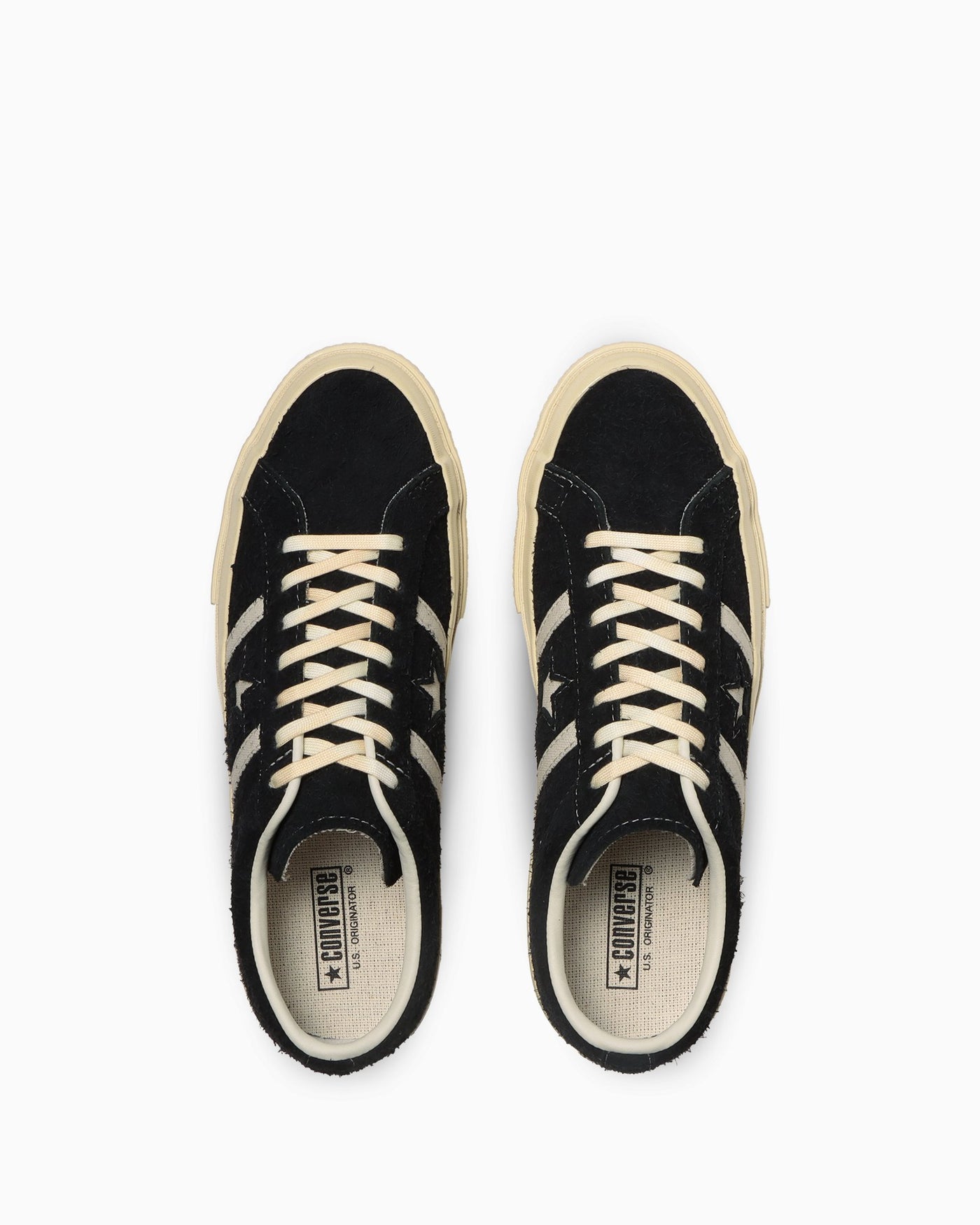 Converse STAR&BARS US Suede Sneakers Black 圖 3