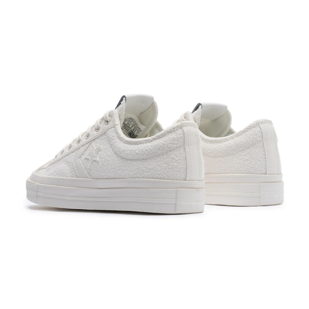 Lookbook Converse Star Player 76 OX 平底休閒鞋 白色 A07521C