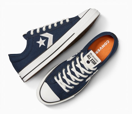 (Women) Converse Star Player 76 Ox Obsidian/Vintage White Casual Shoes Blue A07518C Shop (Women) Converse Star Player 76 Ox Obsidian/Vintage White Casual Shoes Blue A07518C