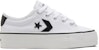 (W) Converse Star Player Hitam 'Putih' 565365C