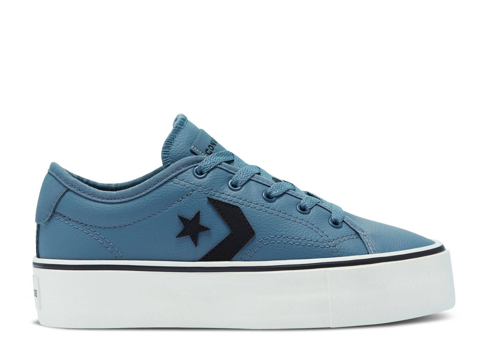 (Women) Converse Star Replay Platform Faux Leather Low 'Lakeside Blue' 569535C