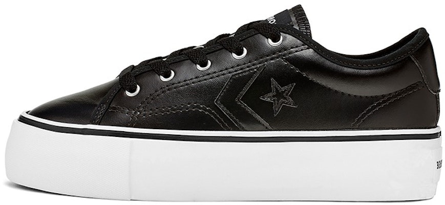 (W) Converse Star Replay Platform Kulit Hitam Putih Sol Tebal Low Top 565249C Buy (W) Converse Star Replay Platform Kulit Hitam Putih Sol Tebal Low Top 565249C