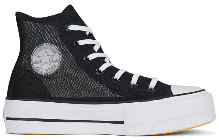 (W) Converse Summer Mesh Platform Chuck Taylor All Star High Top 'Black' 圖 2