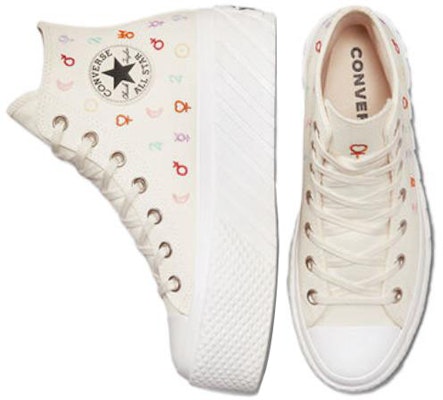 (W) 匡威Taylor All Star Lift 2X 高筒平台鞋「神秘符號」 A03716C Shop (W) 匡威Taylor All Star Lift 2X 高筒平台鞋「神秘符號」 A03716C