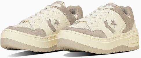 (Women) Converse Weapon Plate SD OX Sneakers White/Blue 34202191 (Women) Converse Weapon Plate SD OX Sneakers White/Blue 34202191