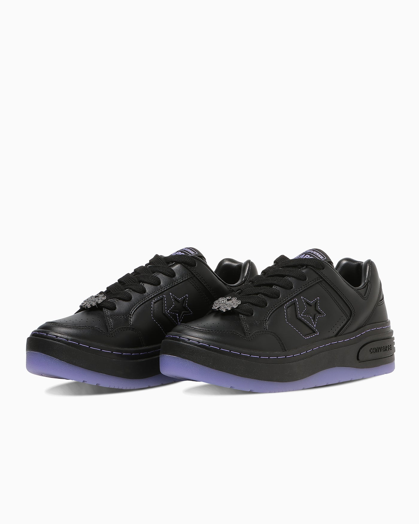 Order (W) Baskets Converse Weapon Platform Ox Anna Sui Collaboration Noir/Violet 33702700