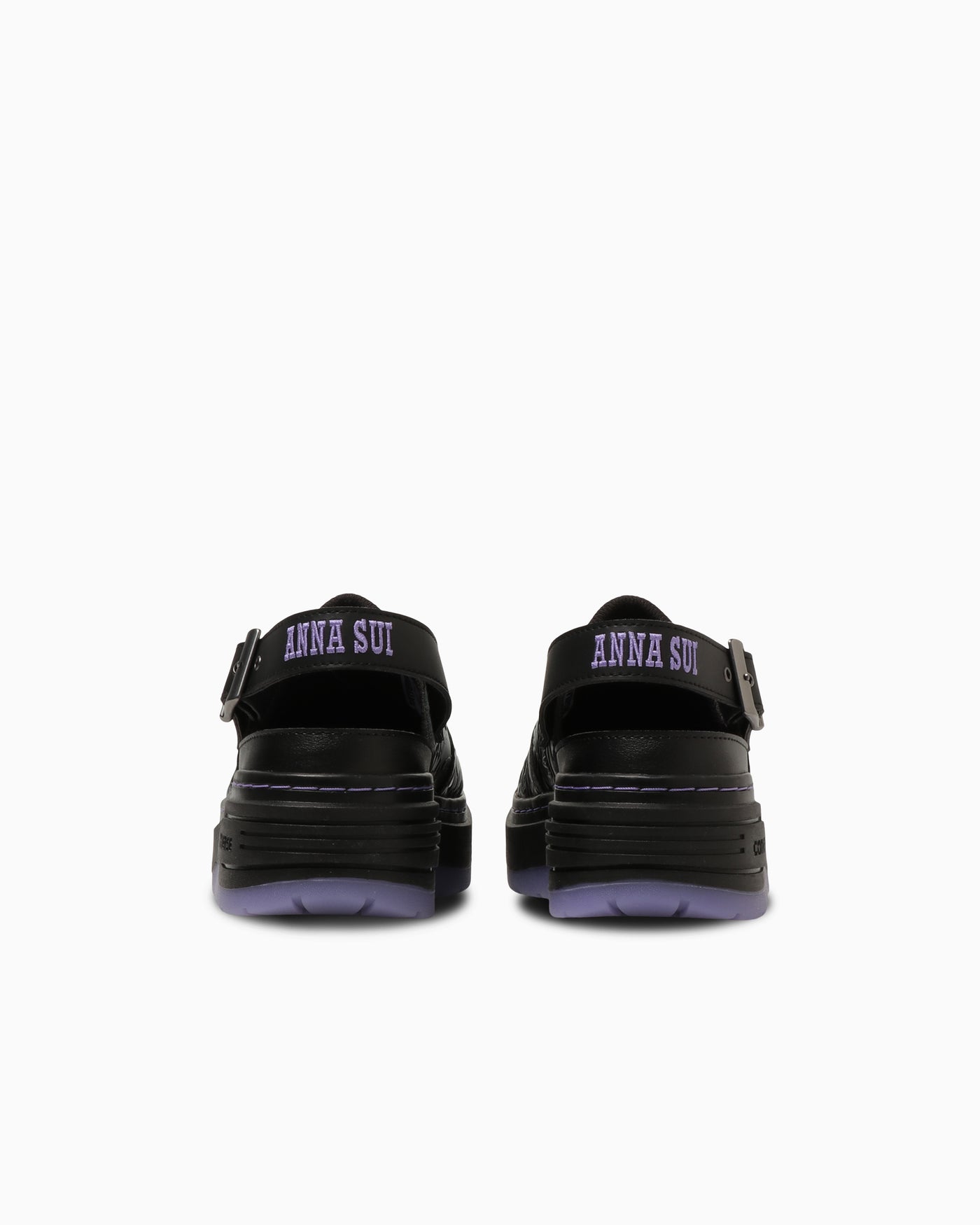 Purchase (W) Converse Weapon Platforms College Ox Anna Sui Editie. Zwart/Paars 33702710